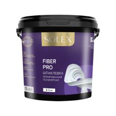Шпаклевка армированная SOLEX FIBER PRO