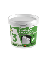 Эмаль акриловая А3 для радиаторов и металлоконструкций