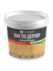 Лак КОЛЛЕКЦИЯ по дереву с добавками против плесени